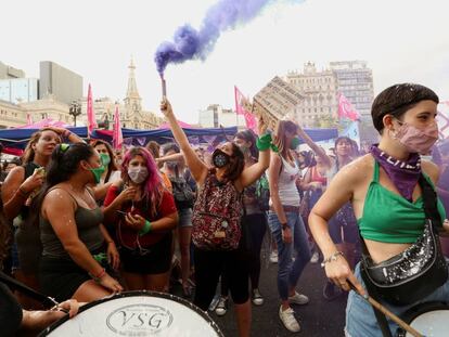 Las protestas del 8-M en América Latina, en imágenes
