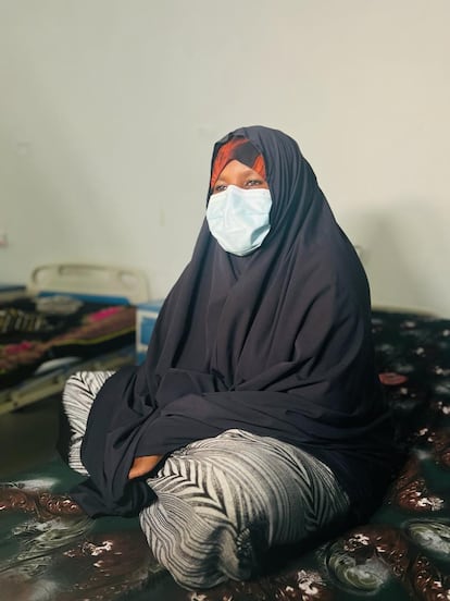 Fadumo Mohamed Aden, se ha sometido a una operación para reparar la fístula que sufría en el hospital Daynile de Mogadiscio.