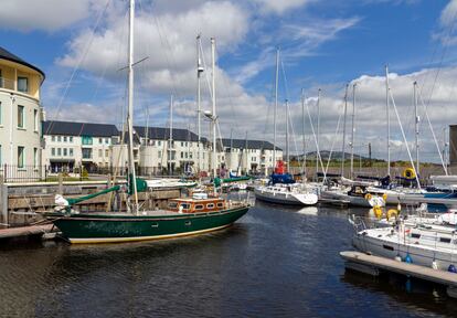 Puerto de Arklow, en el condado irlandés de Wicklow.