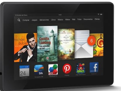 Amazon lanza en España sus nuevas tabletas HDX