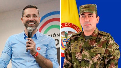 Jaime Beltrán y Juvenal Díaz Mateus, en imágenes compartidas en sus redes sociales.