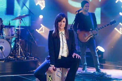 La cantante Maika Makovski, presentadora del programa musical 'La hora musa', en La 2 de TVE.
