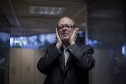 Pere Gimferrer, el pasado martes en Barcelona.