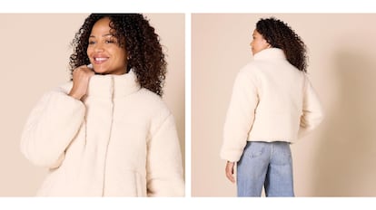 Estas chaquetas de borrego para mujer combinan con todo.