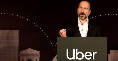 El CEO de Uber, Dara Khosrowshahi, el pasado 22 de octubre.