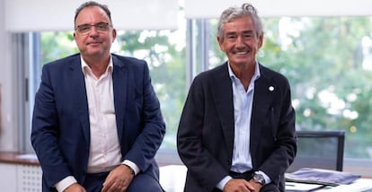 Jesús Vidal y José María Pachecho, CEO y presidente y fundador de Konecta.