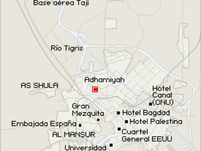 Barrio de Adhamiyah, Bagdad, Irak