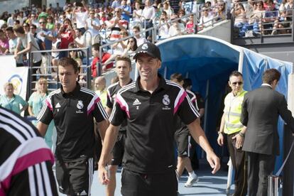 Zidane, antes del partido ante el Trival Valderas.