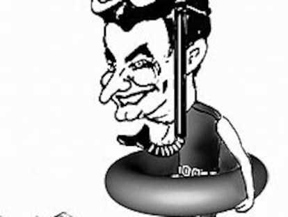 Caricatura de José Luis Rodríguez Zapatero