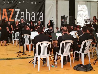 Actuación del CAMM, en el marco del festival Jazzahara, en Zahara de los Atunes (Cádiz).