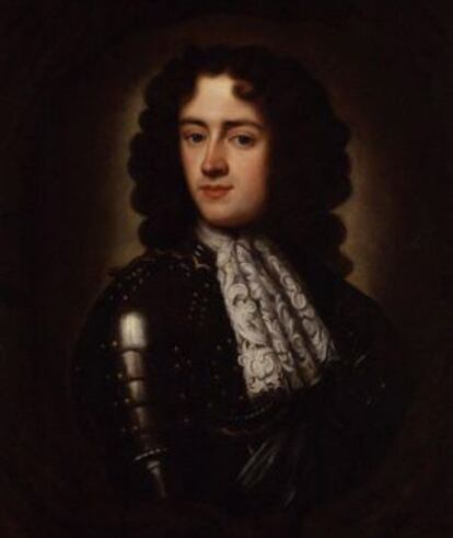 Retrato (reconocido), del Duke de Monmouth, que se comparará con el retrato desconocido