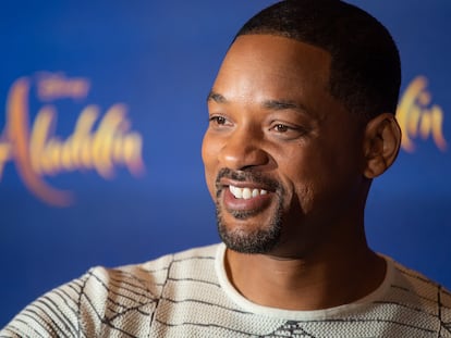 O ator Will Smith na estreia do filme ‘Aladdín’, em Londres, 2019.