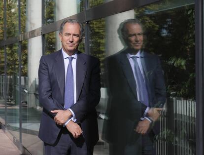 El consejero de Educación, Enrique Ossorio, en la Asamblea de Madrid.