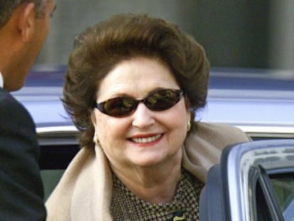 A viúva de Pinochet, Lucía Hiriart, em 2011.