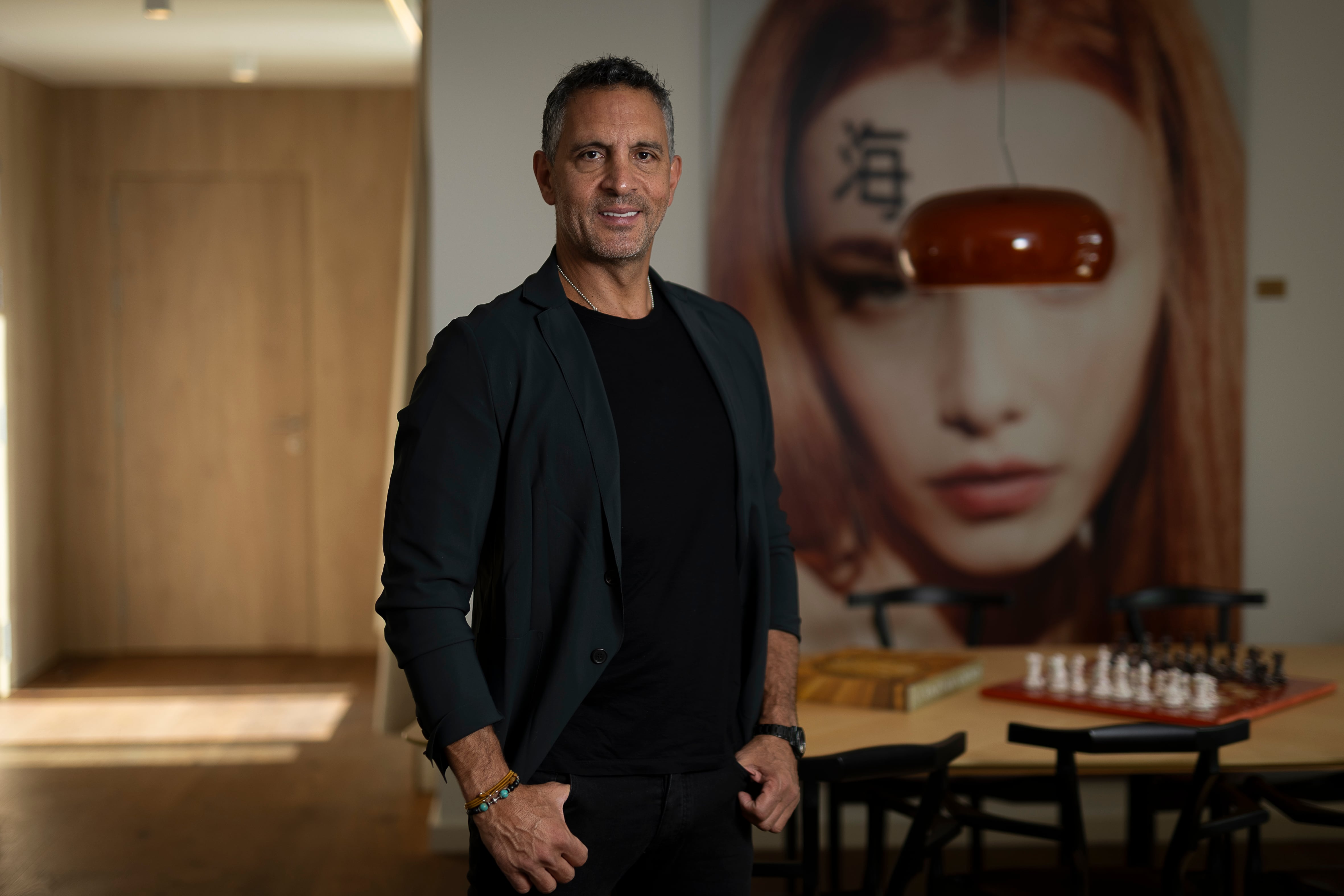Mauricio Umansky, fundador y consejero delegado de la inmobiliaria de lujo The Agency, este viernes en el Hotel ME de Barcelona.