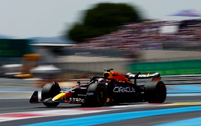 Max Verstappen ha sido el ganador del Gran Premio de Francia. En la imagen, el piloto holandés durante la carrera.