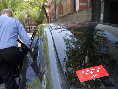 09-06-17 (DVD 848) Un conductor de Cabify en Madrid.
 ©Jaime Villanueva