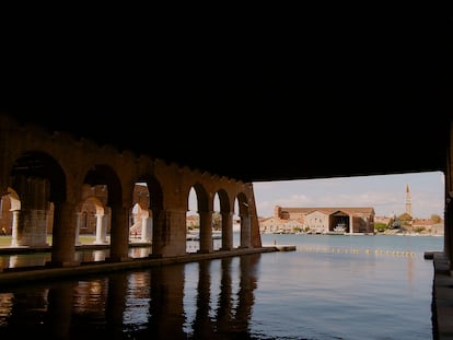 Vista del Arsenale, uno de los espacios de la Bienal de Venecia.