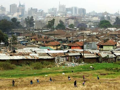 Muchos países en desarrollo carecen de recursos para poner en marcha planes de estímulo económico. En la imagen, una vista de Nairobi (Kenia).