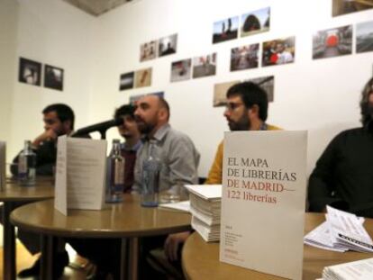 Presentaci&oacute;n del mapa de las librer&iacute;as de Madrid.