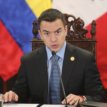 Daniel Noboa, presidente de Ecuador