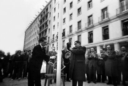 Inauguración de viviendas en la barriada Niño Jesús.