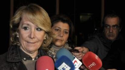 ESPERANZA AGUIRRE VISITA A CARROMERO EN LA CÁRCEL DE SEGOVIA