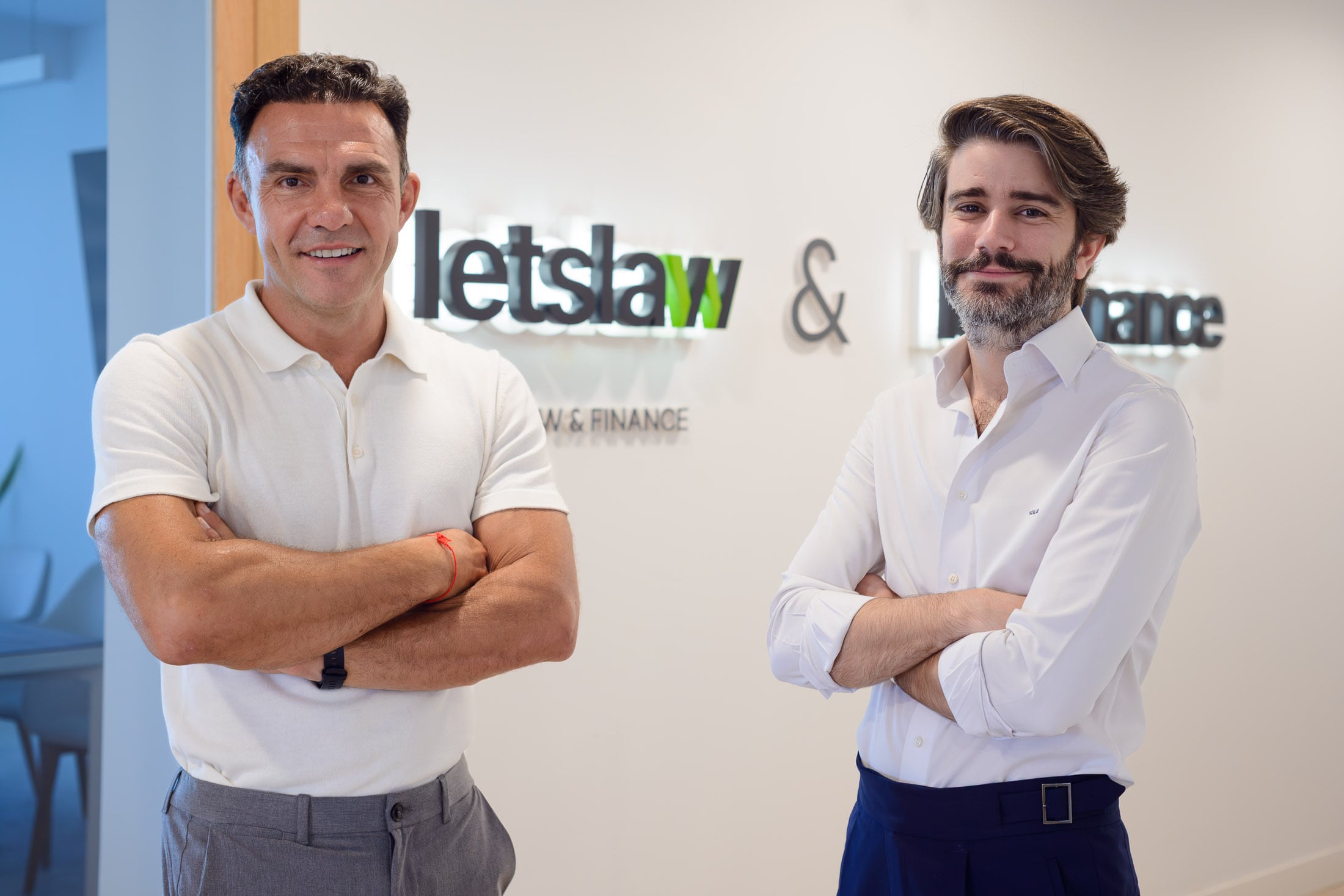 José María Baños y Víctor Morán, socio director y socio de tech & data de LETSLAW
