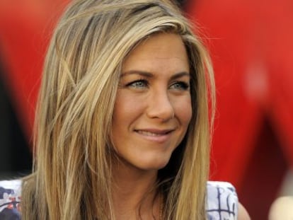 Jennifer Aniston en febrero de 2012.