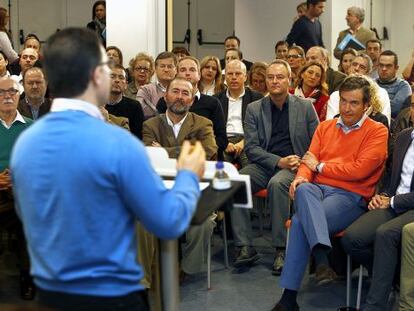 El presidente del PP valenciano, Alberto Fabra, en el foro de concejales de proximidad y participaci&oacute;n ciudadana.