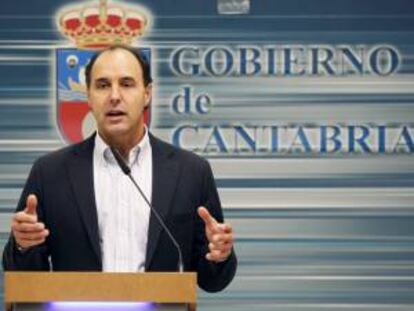 El presidente de Cantabria, Ignacio Diego. EFE/Archivo