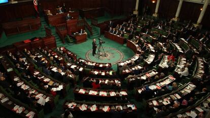 El Parlamento de Túnez, en una imagen de archivo.