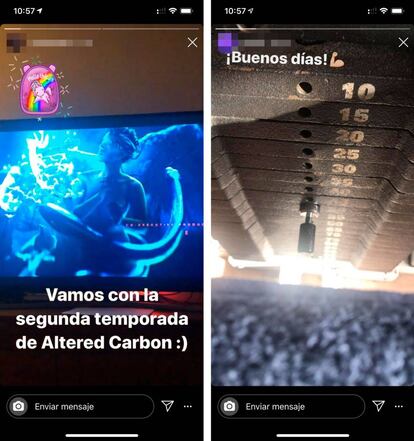 Stories de Instagram.