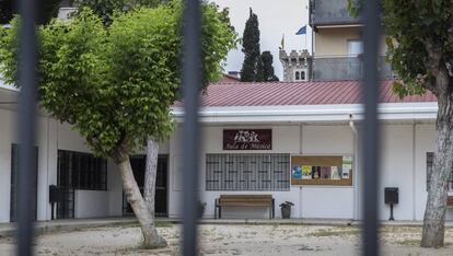 L'escola de música de Vilassar de Mar, tancada pel coronavirus.