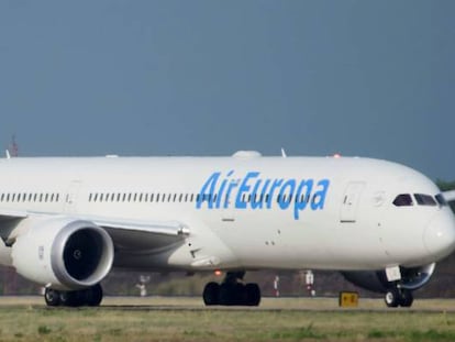 Un avión de Air Europa. 