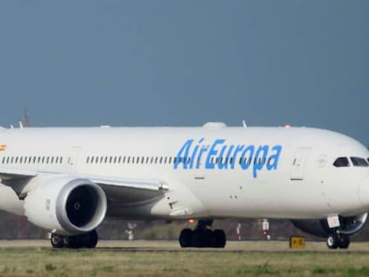 Un avión de Air Europa. 