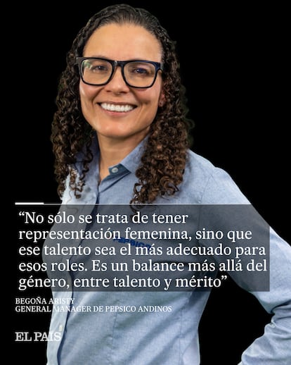 Antes de este nombramiento, Begoña Aristy se desempeñaba como vicepresidente y directora general de Gamesa. En 2018 fue miembro del comité ejecutivo de PepsiCo Alimentos México.