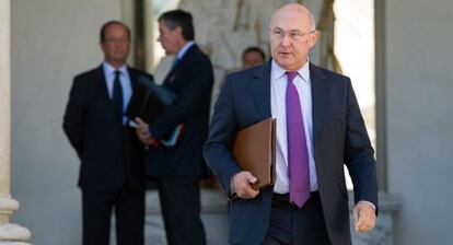 El ministro de Trabajo francés, Michel Sapin.