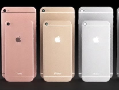 Imagen de concepto del iPhone 7 de Apple