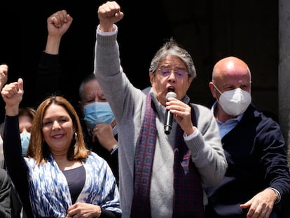 El presidente de Ecuador, Guillermo Lasso, este miércoles en Quito.