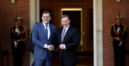 Mariano Rajoy i Enda Kenny, aquest dijous.