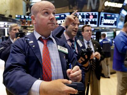 Imatge de la Borsa de Nova York dimarts passat.
