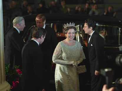 Olivia Colman, en un instante de la cuarta temporada de 'The Crown'