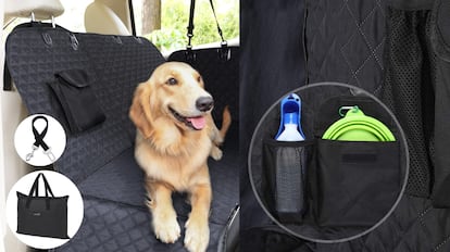 Cubierta de asiento impermeable para perros, más de 1.000 valoraciones