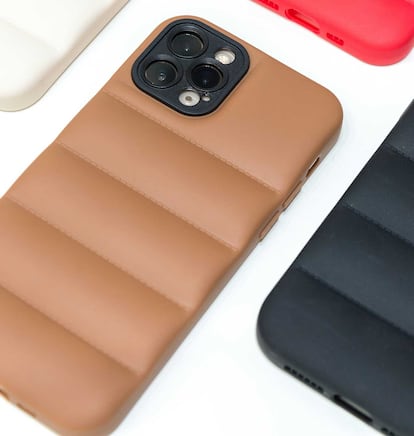 Funda para móvil acolchada