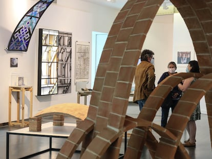 Exposición 'Arquitectura Atemporal' en CentroCentro del Ayuntamientos de Madrid.