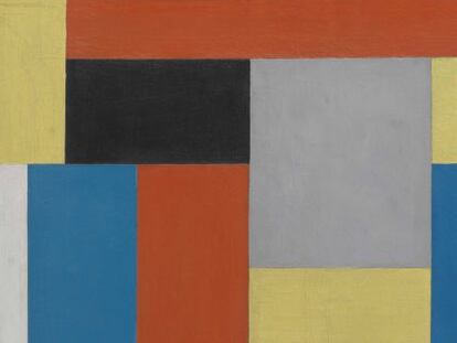 Theo van Doesburg, 'Composición XX' (detalle)