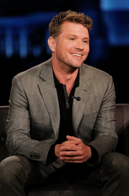 Ryan Phillippe en la actualidad, durante una entrevista promocional de su nueva serie 'Big sky' en el programa de Jimmy Kimmel.