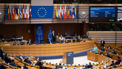 El Parlamento Europeo, en una imagen del pasado 8 de julio.