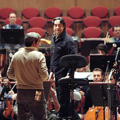 Riccardo Muti, durante los ensayos para el concierto de hoy.